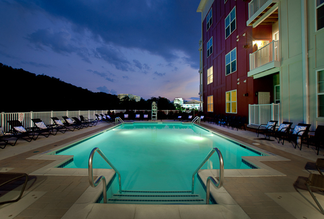 Photo of Pool at Night